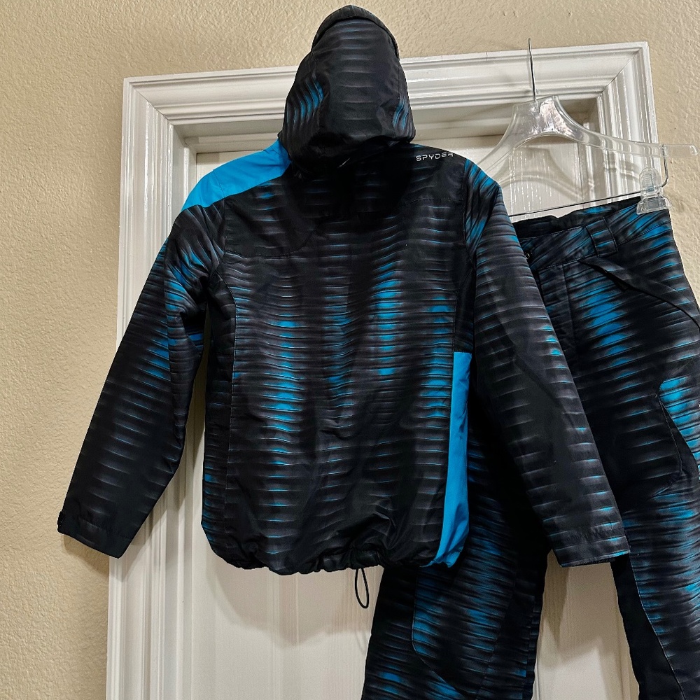 Boys Spyder Ski Snowboard Jacket Pants Set - Picture 6 of 14